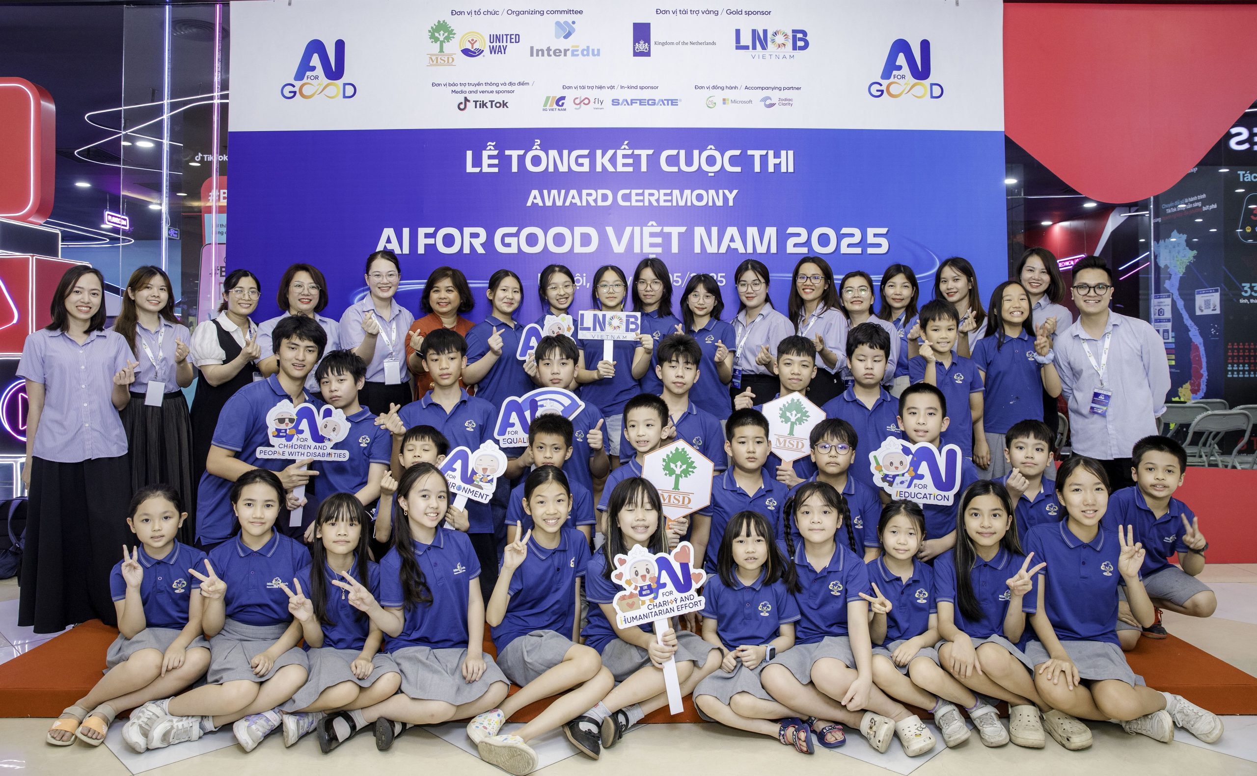 Edison Schools ghi dấu ấn mạnh mẽ trong cuộc thi “AI for Good” đầu tiên của Việt Nam